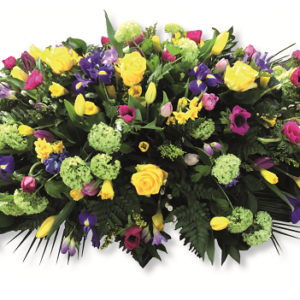 Multi-coloured Amber Coffin Spray