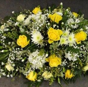 Lemon Multi-coloured Coffin Spray